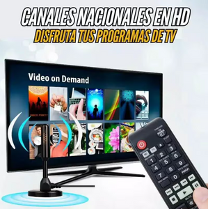 Antena TV HD 4K UHD | Canales Gratis en Alta Definición