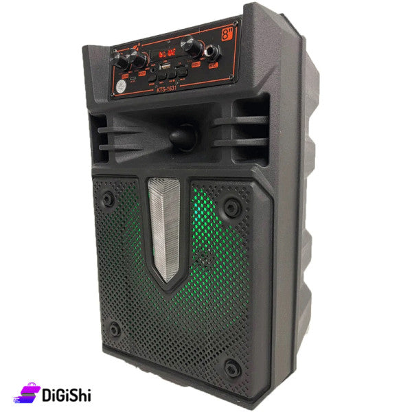 Parlante Karaoke KTS-1631 con Micrófono y Luces LED – Potencia y Diversión Todo en Uno 🎤✨